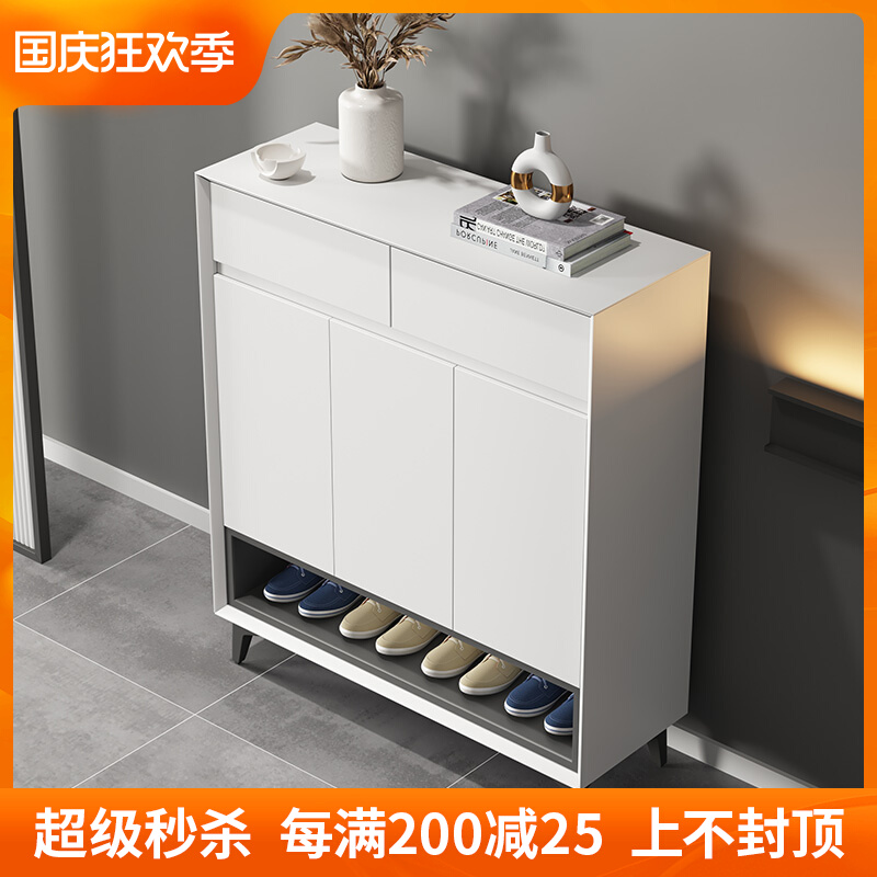 Shoe cabinet 2021 new simple home door outside simple modern door small apartment large capacity entry porch cabinet
