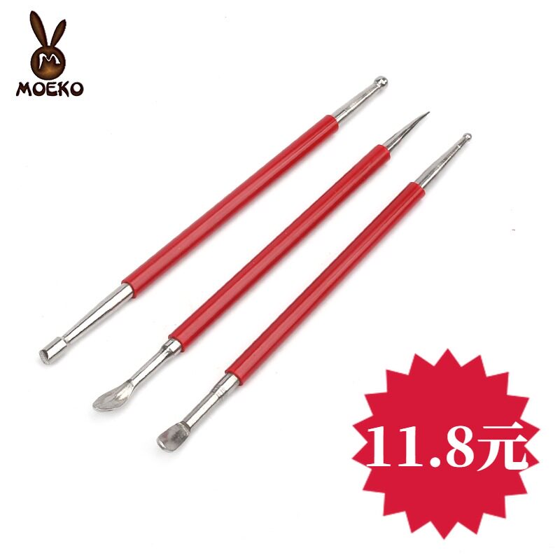 diy handmade leather leather skin frame pen fracture soft ceramic indentation mud tool