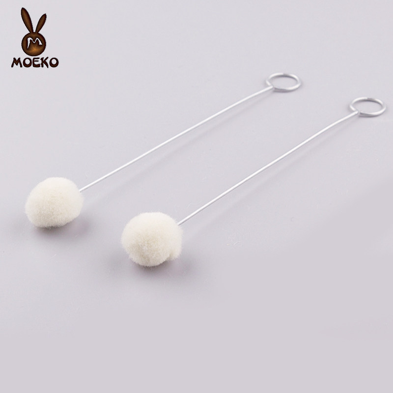 Handmade leather tool diy leather tool leather staining Apply Alcoholic Dye Oily Dye with a wool ball brush