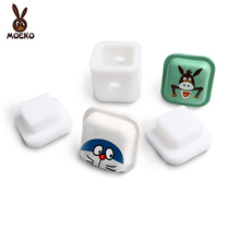 Handmade leather goods diy tool leather bell mold knife mold square vegetable tanning leather shaping plate drawing sample