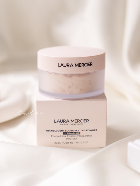 ລຸ້ນໃໝ່~LauraMercier/LM Laura powder cover loose powder 20g soft light matte setting powder translucent