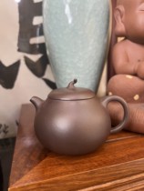 Eggplant Pot Original Mineral Purple Clay 220cc Guogong