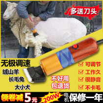 Professional pet electric clipper high-power wool shearing Clipper 200W electric shears golden hair dog hair shaving large dog hair machine