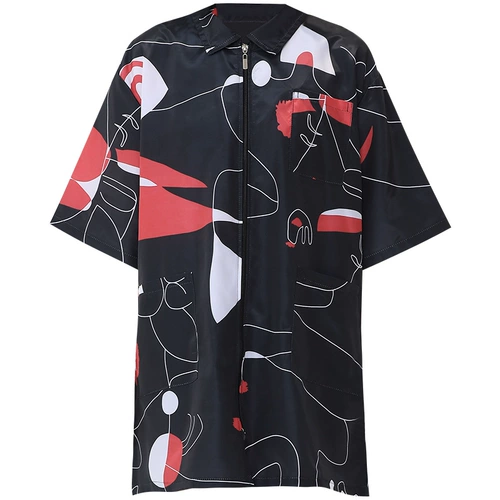 Фартук Бейтерс, парикмахерский работник, парикмахерская, галерея для волос, прическа для окрашивания волос, рабочая одежда для волос, не обдуманная техник для волос.