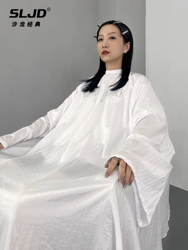 Накидка для стрижки волос, фартук, делается под заказ, с печатью вашего логотипа, популярно в интернете