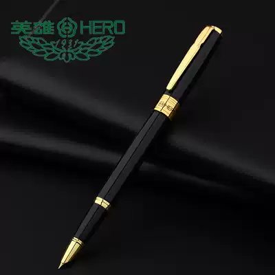 HERO HERO pen 2017 primary school students, third, fourth, fifth and sixth grade boys and girls retro fine-pointed pen, replaceable ink sac, practice writing, ink pen, gift box, custom lettering