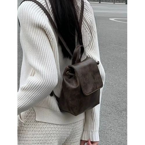 Маленький рюкзак, брендовая сумка на одно плечо, в американском стиле