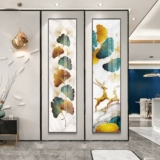 Zhaocai Deer Новая китайская световая роскошная полоса крыльца декоративная живопись отель вертикальный коридор роспись Вертикальные длинные висящие картины