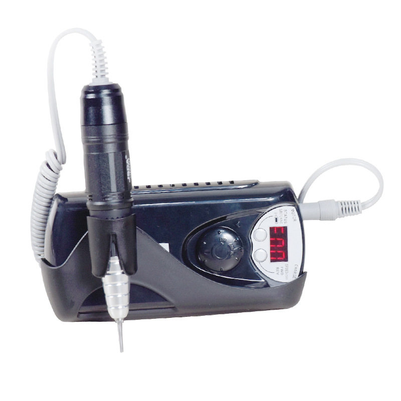 Noiseless JSDA electric Japanese-style nail polish remover black positive manicure grinder rechargeable grinder 30000