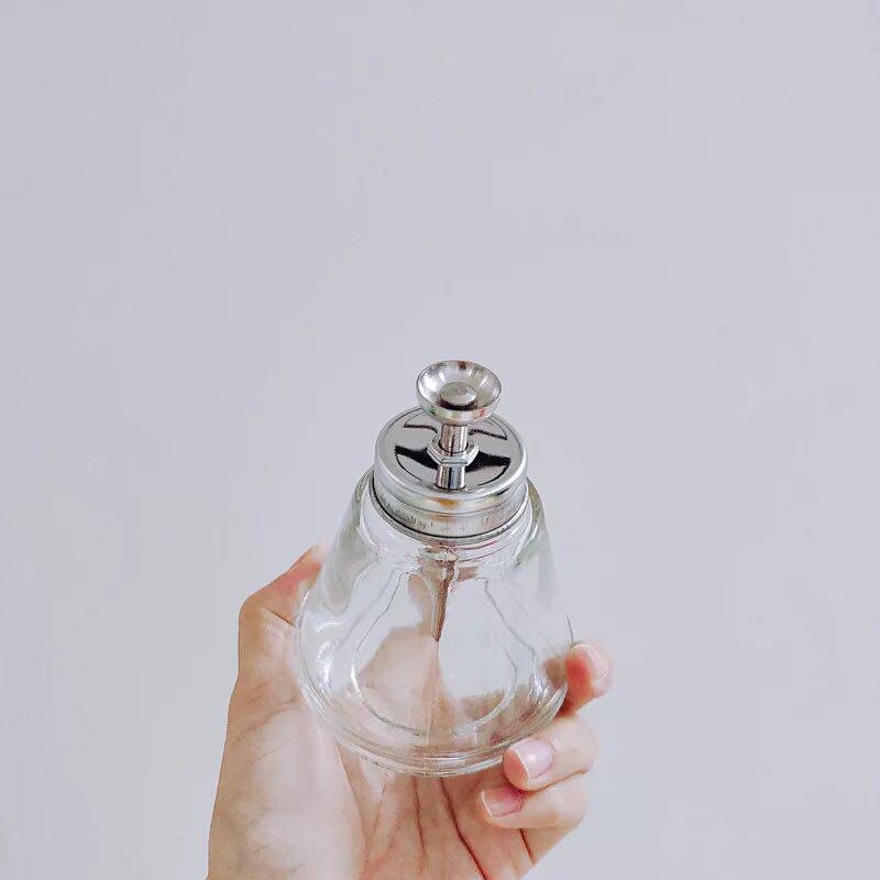 Japanese nail tools press bottle anticorrosive alcohol nail washing water sub-bottle cleaning liquid unloading nail water crystal liquid empty bottle