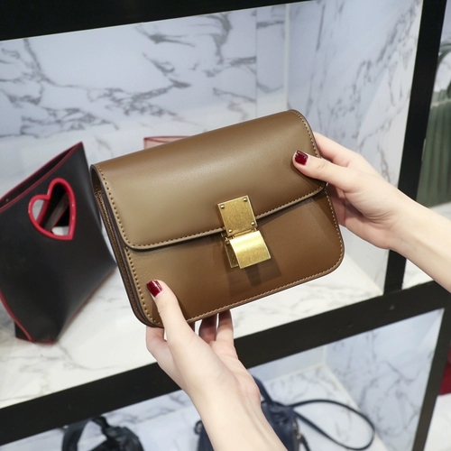 Ретро небольшая сумка на одно плечо, сумка через плечо, из натуральной кожи, коллекция 2023, популярно в интернете