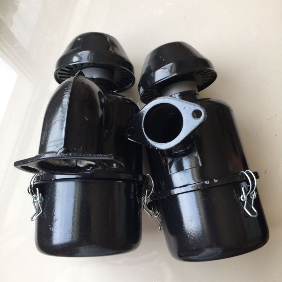 Three-four-wheel tractor single cylinder diesel air filter assembly tertiary air filter cleaner assembly for agricultural vehicles