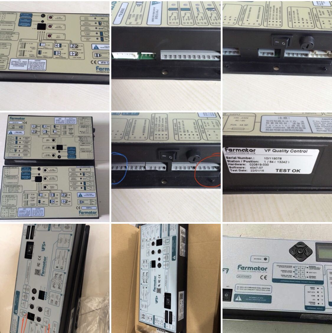 Schindler 3300 Vermat vf4+ vF5+ VF7 Door Machine Controller Door Machine Box Inverter Original