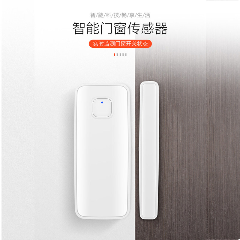 Graffiti smart wifi door magnetic sirens App doors and windows Anti-theft sensors Home Thieves Open door Sensors