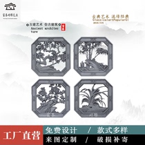 Futai Guang Building Brick Carving and Tower Octop Melan Bamboo Brick Engraving Ancient Pavilion