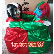 Two ghosts wrestling two Gui wrestling two fighting two ghosts fighting two ghosts fighting traditional professional juggling props