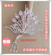 Opera headdress Zhengfeng Peking Opera head drama head face Yue opera colorful head face Zhengfeng ancient costume big Phoenix film and television