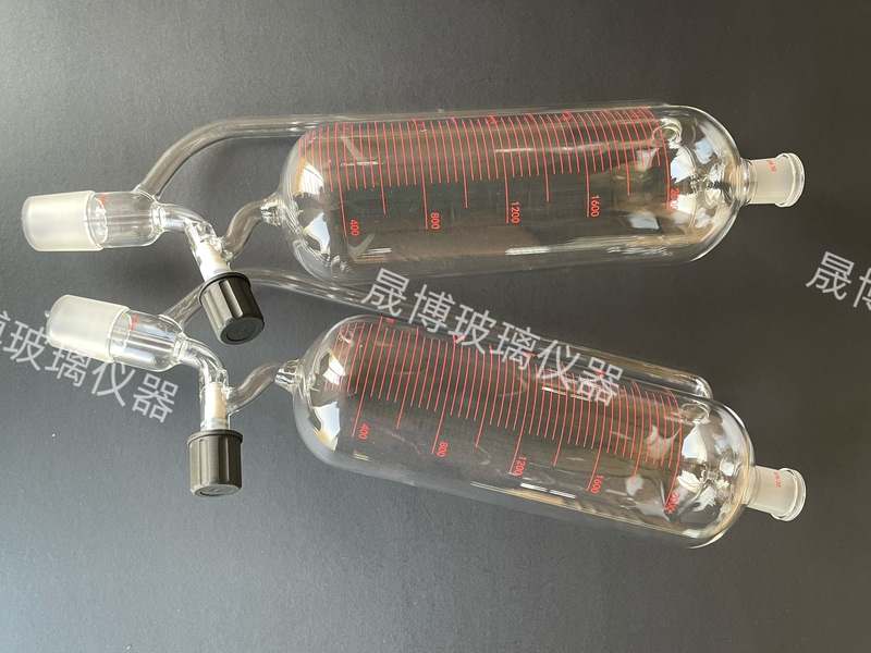 Glass Reactor Accessories Constant Pressure Drip Funnel Liquid Dispensing Funnel 1L2L/29*40 Cylindrical Drip Funnel