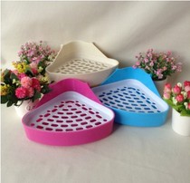 Small pet toilet supplies rabbit toilet triangle Dutch pig guinea pig rabbit chinchilla toilet urinal bedpan