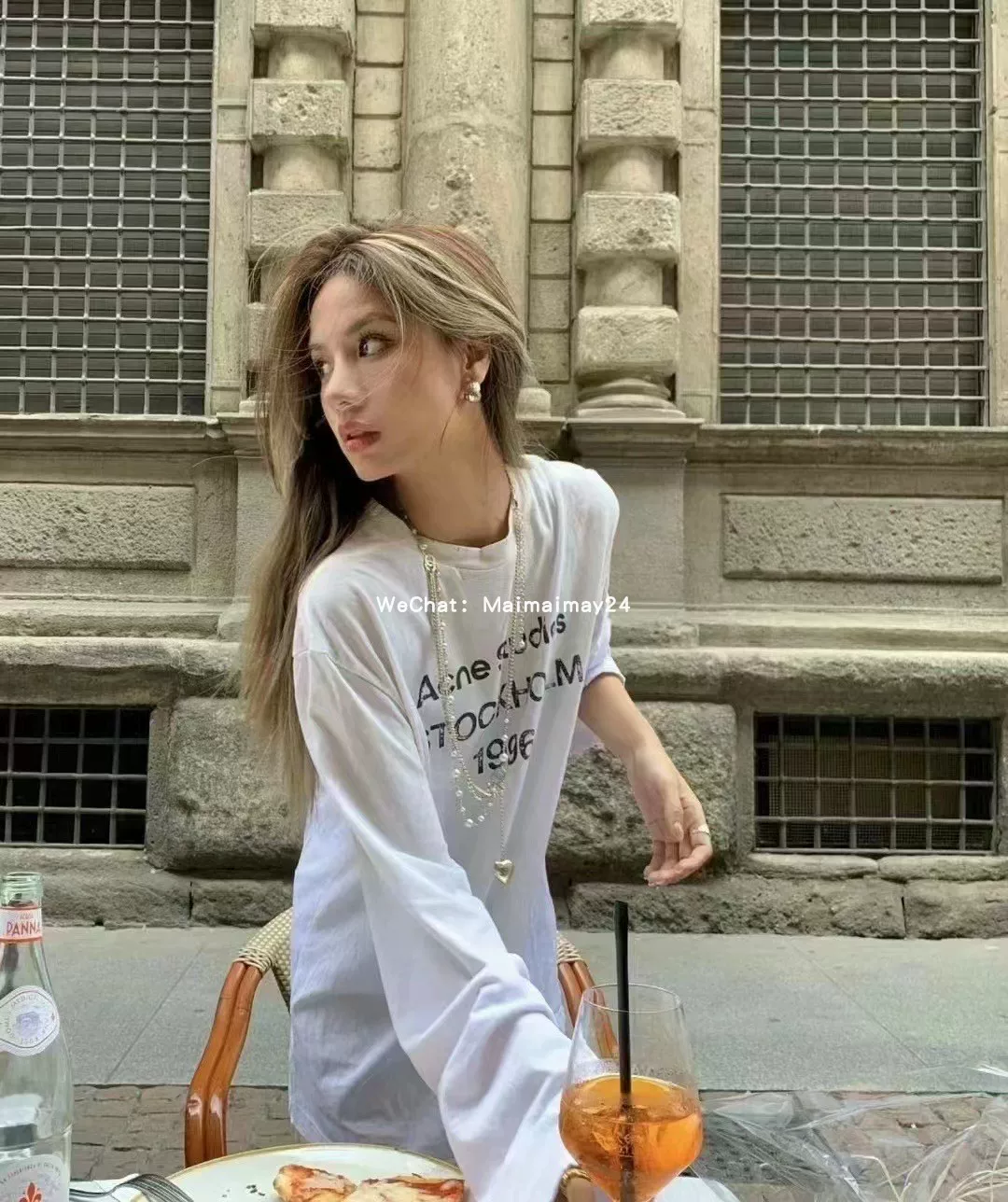 Abao State ACNE Studios 1996 Making an old long -sleeved T -shirt CL0197 neutral style