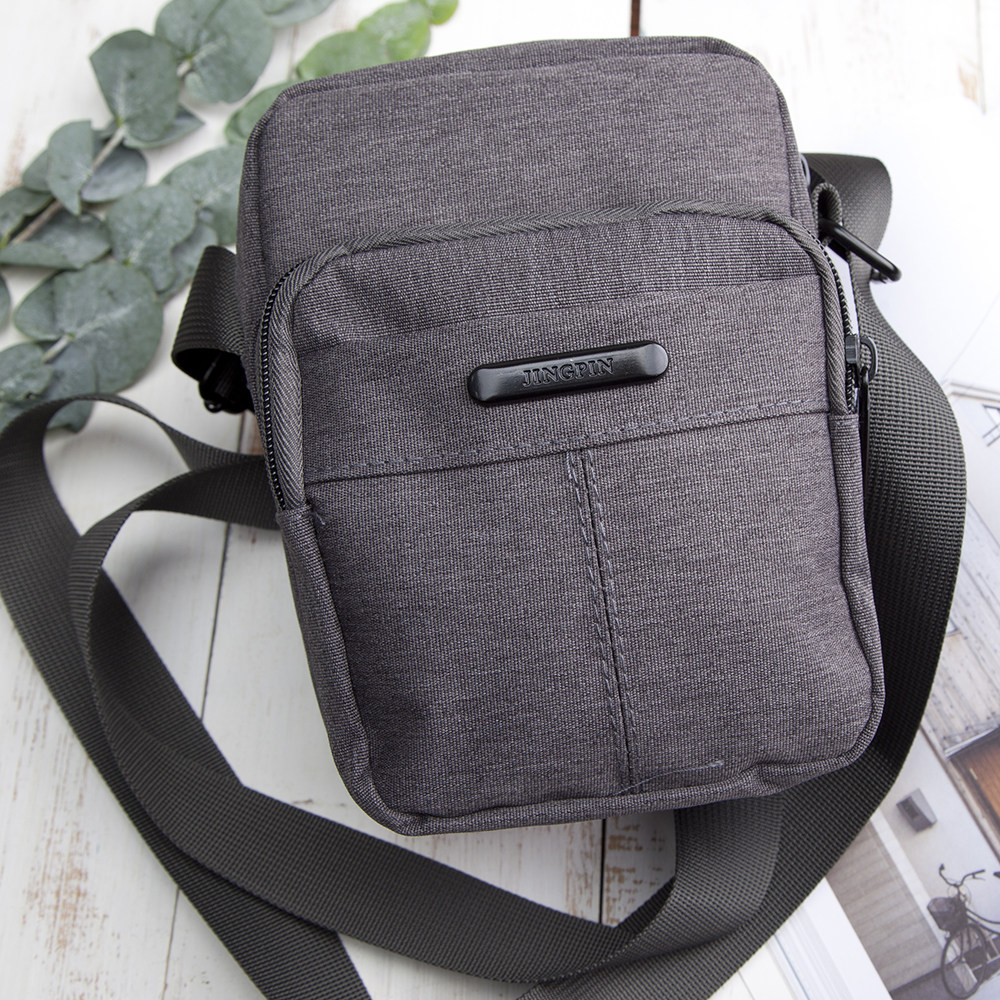 Small Shoulder Bag Men's Men's Chest Bag Casual Canvas Slanted Satchel Bag Men Bag Single Shoulder Bag Small Bag Hanging Bag Inclined Shoulder Bag Tide Card