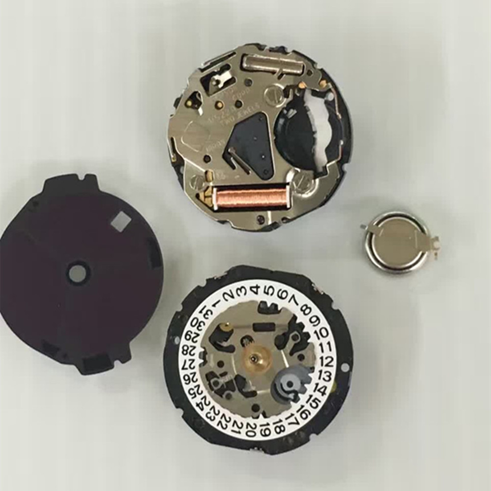Watch accessories original Japanese Seiyo kinetic energy quartz movement VS22A single calendar movement with battery