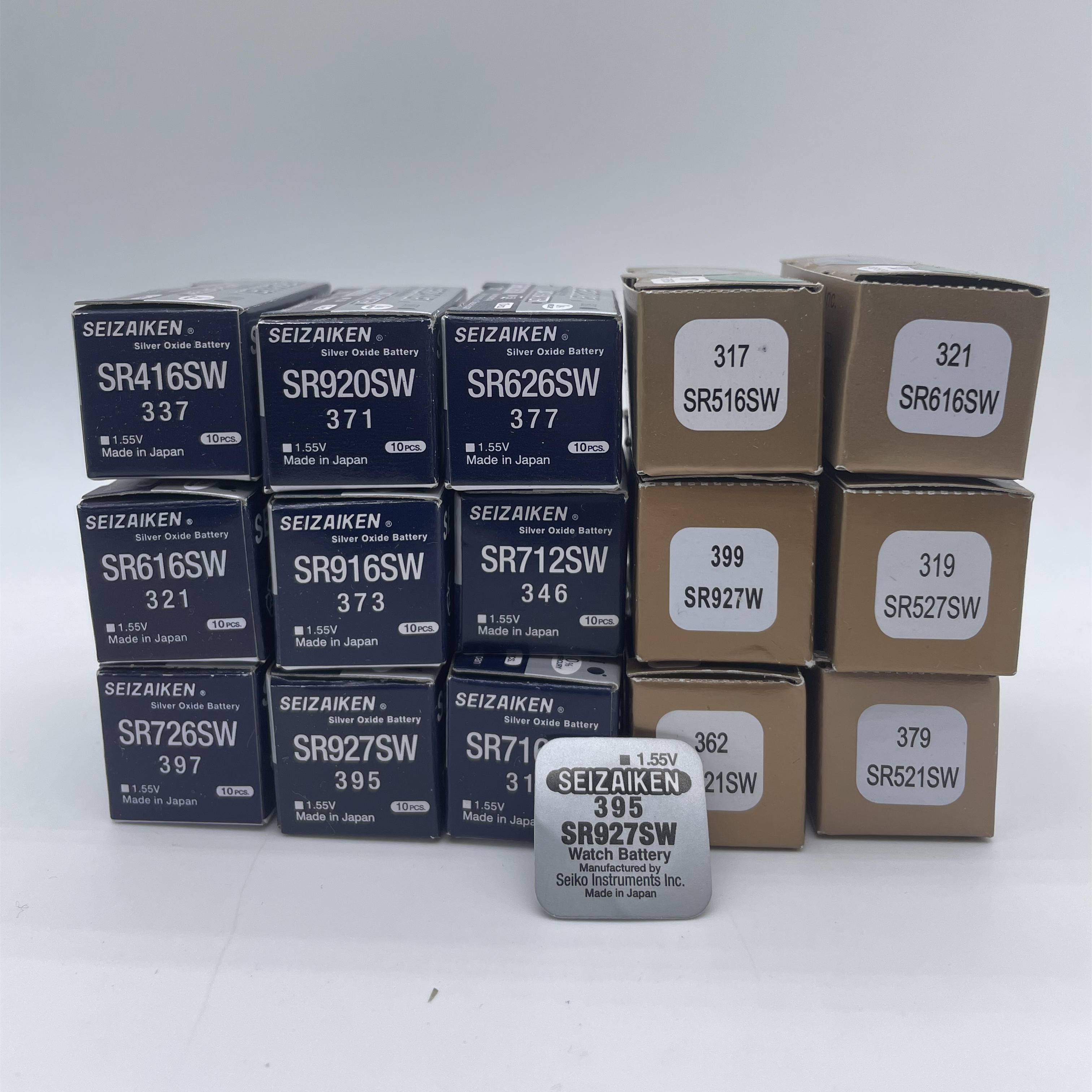 Watch battery Seiko with a single grain of 377364371321394379395362317373335
