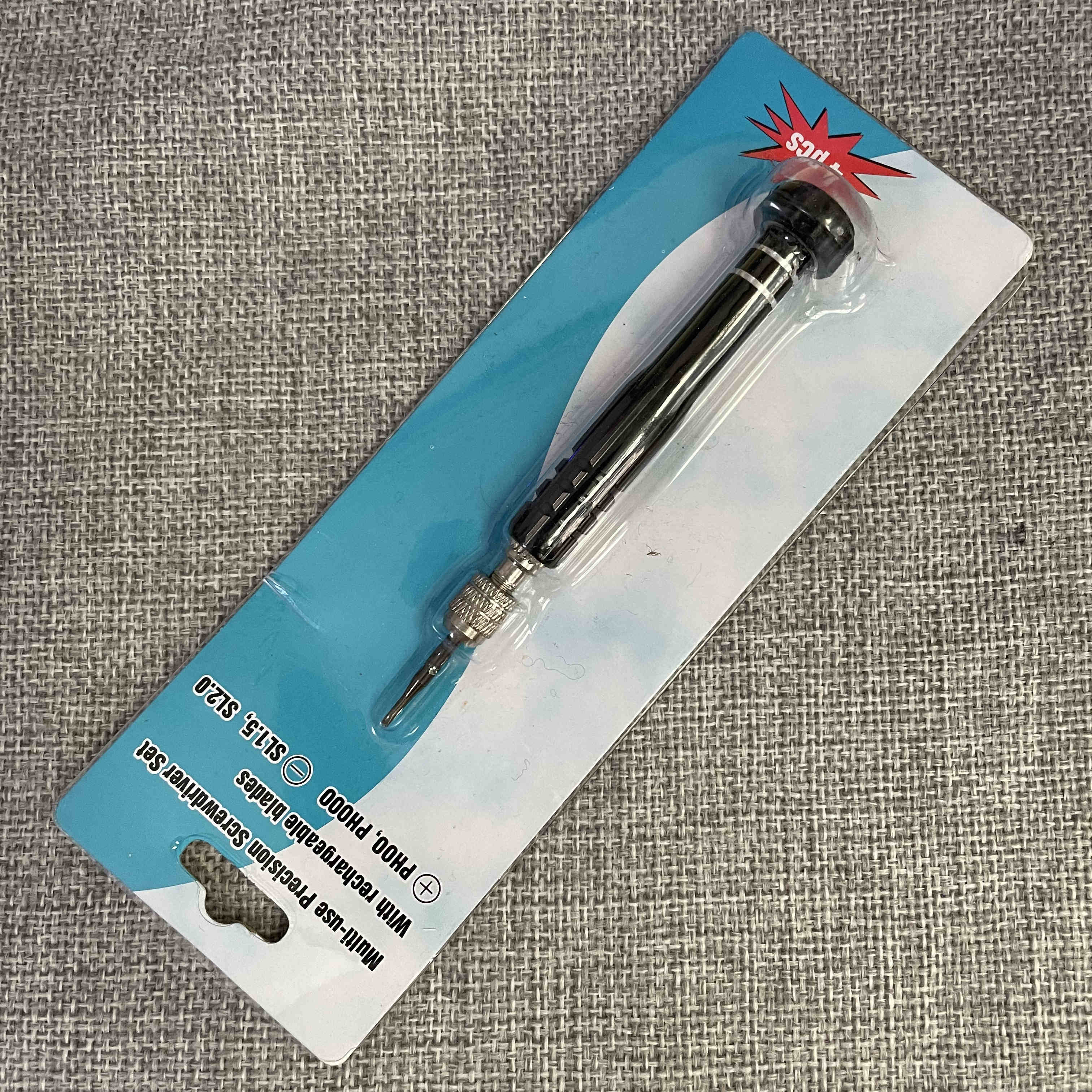 Repair Table Tool Repair Table Screwdriver Screwdriver Straight Screwdriver Large Color Batch Containing a Cross Knife Blade
