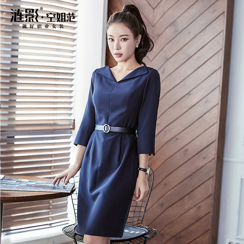 Special offer 99 summer office worker suit dress female temperament formal dress lawyer beautician sample house display center work clothes tooling