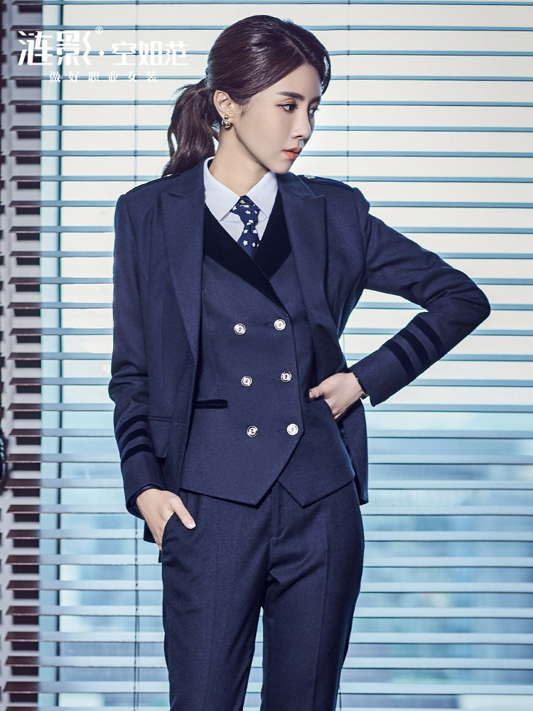 High-end custom suit suit Female president formal dress sales work clothes Work clothes Quality suit Three-piece suit tooling