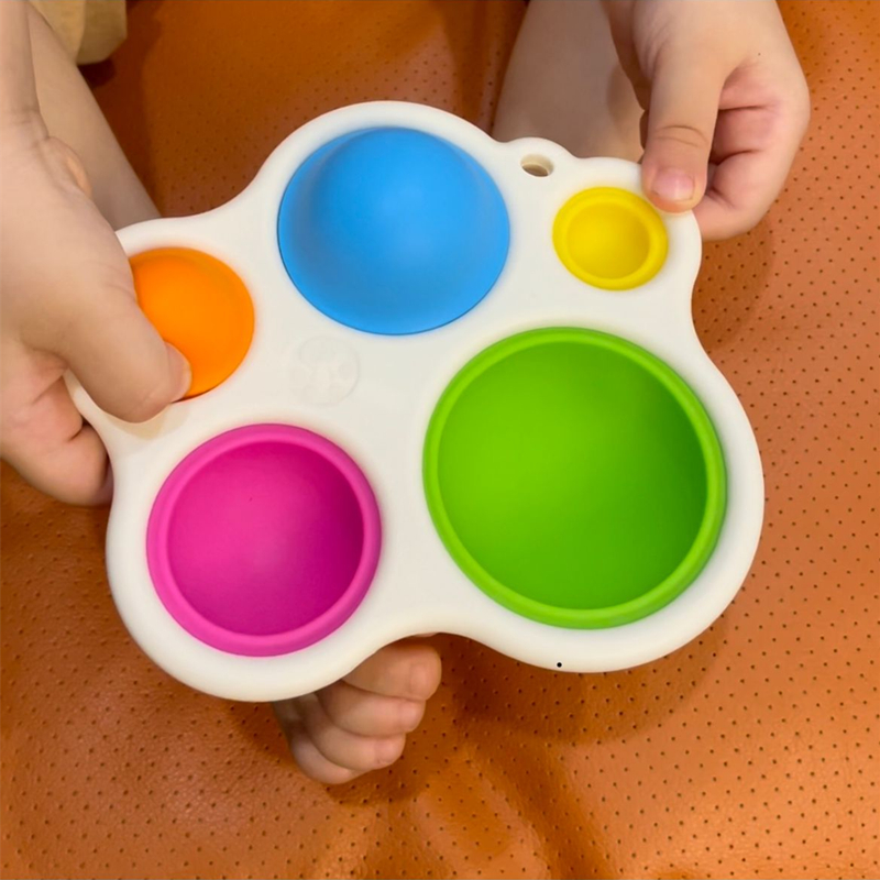 Cultivating infant special injection force training toy pressing plate baby hand fine action puzzle early teaching 0-1-2