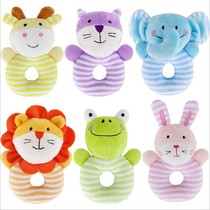 JJOVCE baby toy baby rocking bell puzzle plush fabric baby gripping 0-1-year-old hand rattle toy