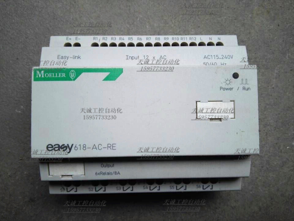 Original Clothing Imported Moeller Admiralty Müller Program Design Module Controller EASY618-AC-RE Spot