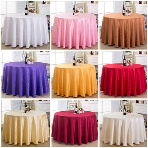 Hotel Roundtable Table Clothing Dining Shop Place Restaurant square round Hotel Household Table Wedding Day European Tables