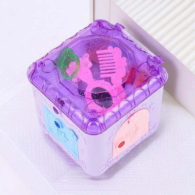 Princess Mengqia's Magic Treasure Box Surprise Gift Key to Open the Box Girl's Toy Gift Magic Wand Blind Box