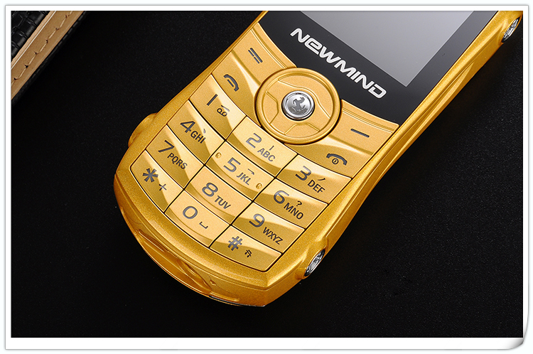 Newmind F8 Viễn thông Xe thể thao Old Man Cá tính Mini Ultra Trẻ nhỏ Xe đua thẳng Điện thoại