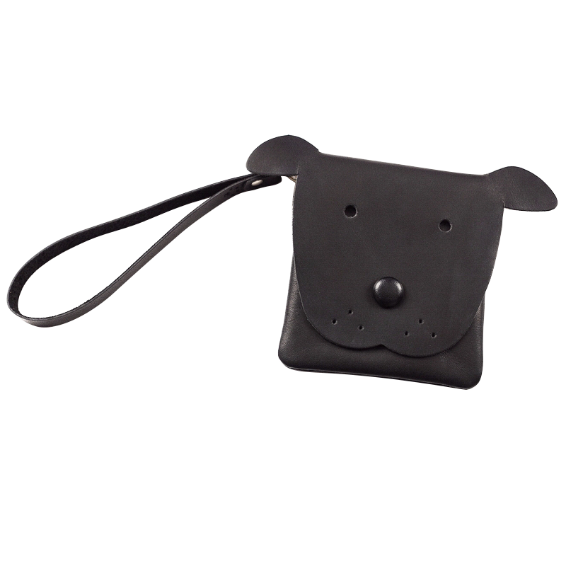 Creative new girl Korean small wallet cowhide cartoon cute coin wallet student personality leather coin bag