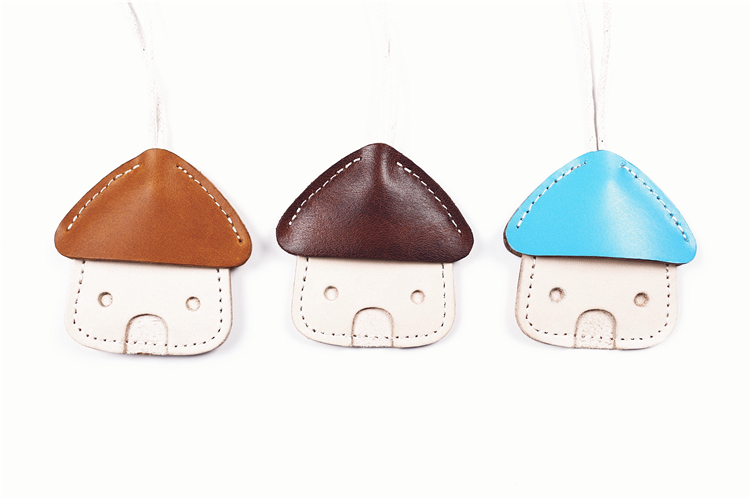 Handmade vòng mini kiểm soát truy cập thẻ bìa retro da xe buýt sinh viên thẻ nhỏ thiết lập sáng tạo túi da ví đựng thẻ nữ