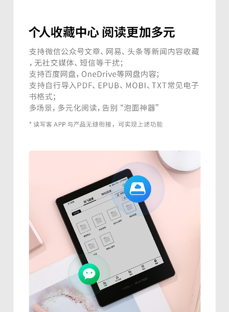 科大讯飞 R1 6英寸电子书阅读器 图15