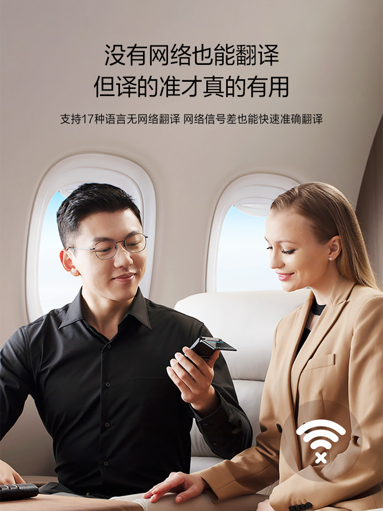 Iflytek Dual-Screen Translator, Multi-Language Business Translator, Simultaneous Interpretation Translator, Real-Time Conversation, Travel Abroad, Chinese-Foreign Translation, Iflytek Offline Translator, Multi-Language Automatic Recognition
