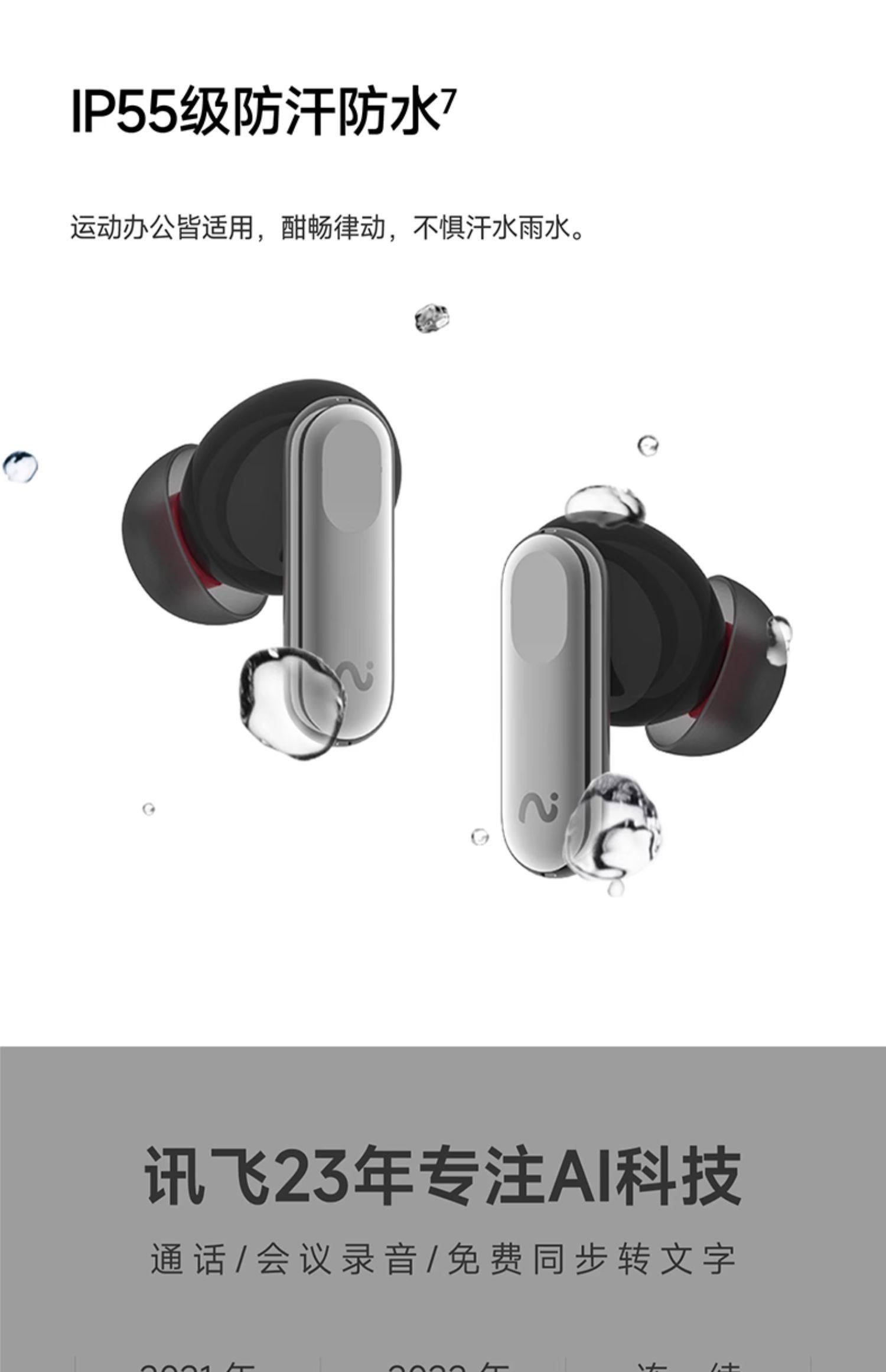 iFLYBUDS Nano+ ワイヤレスイヤホン　　　　K553 iFLYBUDS Nano+ Smart Bluetooth Headset Noise Reduction Intelligent