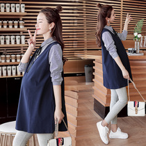 Pregnant Woman Spring Clothing Suit Fashion style 2022 Spring blouses Spring new pregnant womens dress Spring and autumn clothes Dress Autumn Winter Clothing