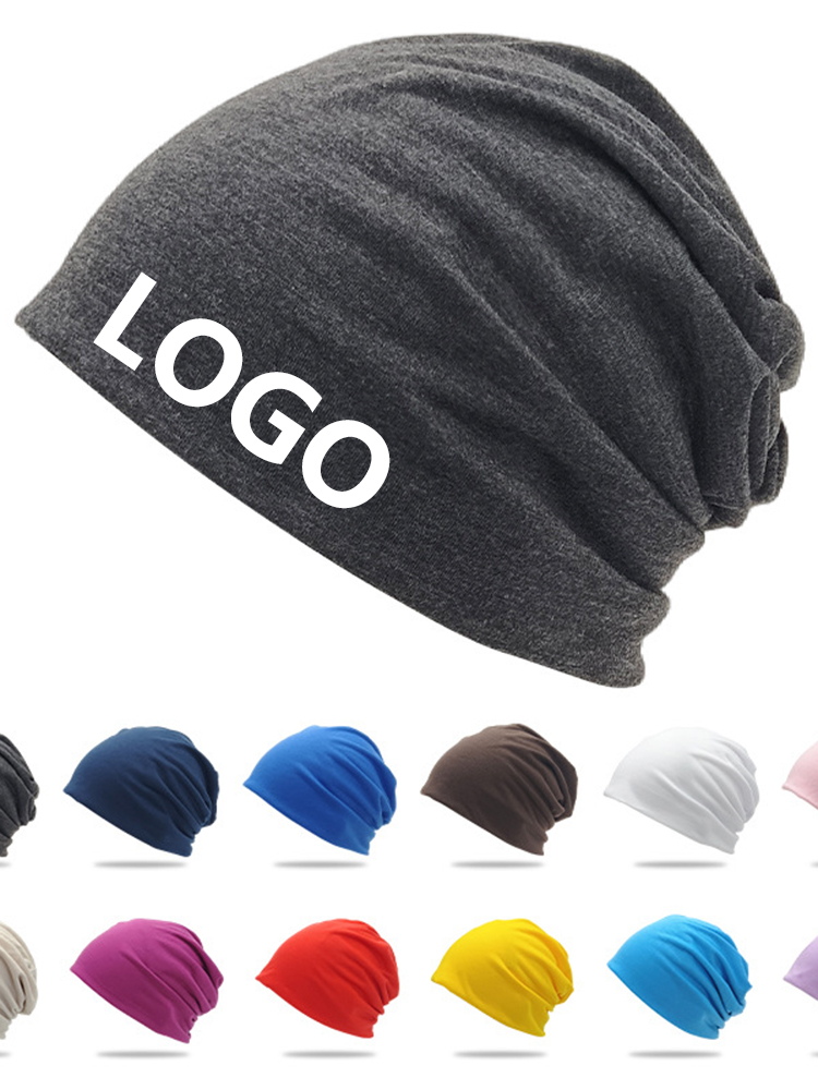 Knitted Heaps Hat Custom Logo for men and women Cold caps Baotou cap Month Sub-caps Autumn Winter Hair Cord Hat to Do Insign-Taobao