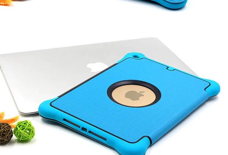 Apple Tablet iPad Air2 Trường hợp pro9.7 iPad6 thả sức đề kháng silicone tay áo bao gồm tất cả máy tính vỏ SIDE - Phụ kiện máy tính bảng