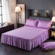 Khăn trải giường bằng vải bông loại trải giường đơn mảnh cotton dày chống bụi trải giường x bảo vệ 1,8 m 2.0m tấm 100%