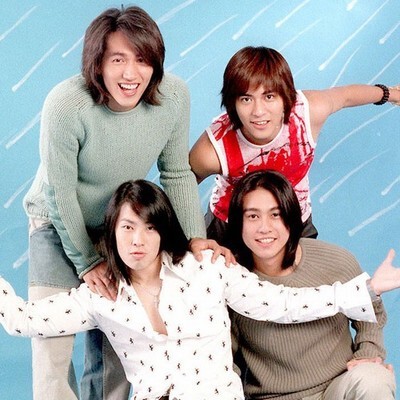Meteor Garden F4 Full Set of Wigs for Men, Annual Meeting Skits, Funny Performance Props, Non-Mainstream Men's Full Head Wig Style for Women