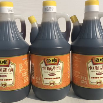 Brewed soy sauce hengshun sweet oil cold vegetable dipping sauce condiment