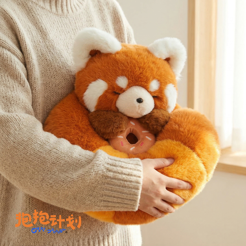 【Limited Edition】Hug Plan Sweet Little Panda Donut Plush Toy, Same Style as on Xiaohongshu, Original Design 【Limited Edition】Hug Plan Sweet Little Panda Donut Plush Toy, Same Style as on Xiaohongshu, Original Design