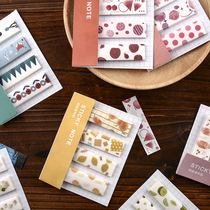 Letter Lovers and Paper Adhesive Tapes of Stickers Wind Teenage Girl Stationery Decorate Handbill Stickler Material Base