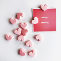 Han Prints Wind Powder Pink FOLDER PINK LOVING SMALL CLIP STUDENT FOLDER CONTAINING CLIP CHILDREN